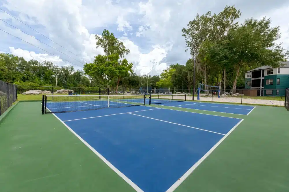 pickleball court cabana beach gainesville apartments near uf